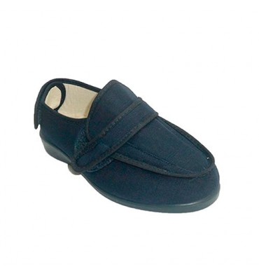 Comprar Zapatillas mujer velcro super anchas Doctor Cutillas en azul marino  online