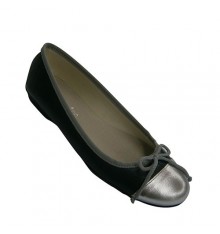 Classical Ballet flats Woman Andinas in navy blue