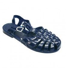Crabeater rubber sandals River Hurán in navy blue